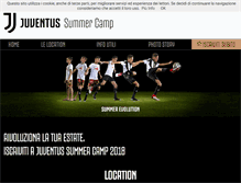 Tablet Screenshot of juvesummercamp.com